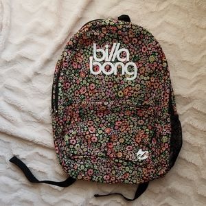 Billabong Floral Backpack